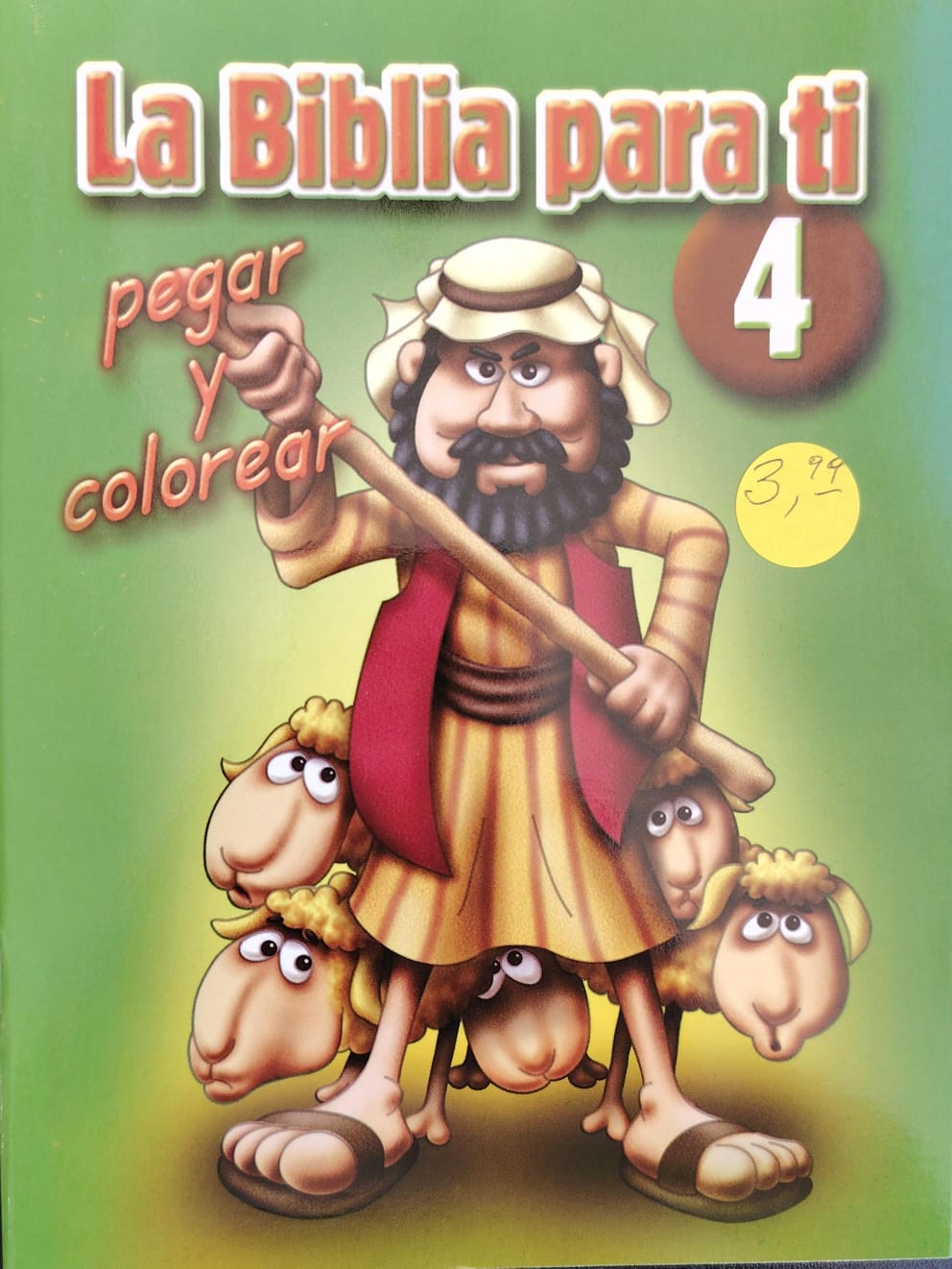 LA BIBLIA PARA TI - PEGAR Y COLOREAR #4
