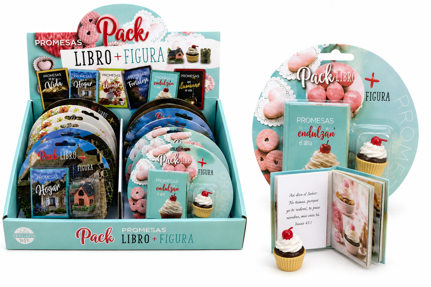 PACK PROMESAS LIBRO + FIGURAS