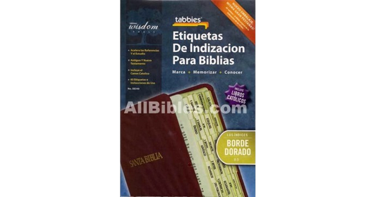 ETIQUETAS DE INDIZACION PARA BIBLIAS