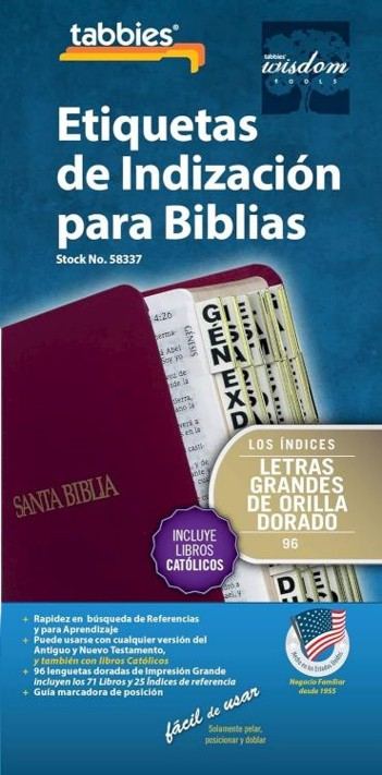ETIQUETAS DE INDIZACION PARA BIBLIAS LETRAS G