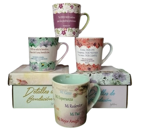 TAZAS ESPECIAL PARA ELLA