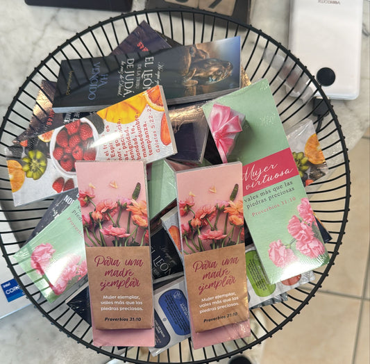 TARJETAS DE REGALO CON MSM BIBLICOS