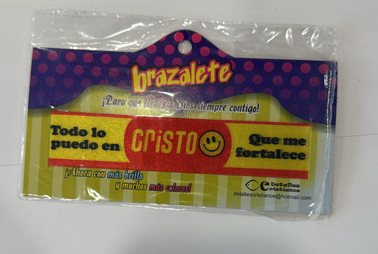 BRAZALETE TODO LO PUEDO EN CRISTO