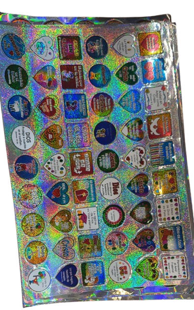 LÁMINAS CON PEGATINA PEGABLE