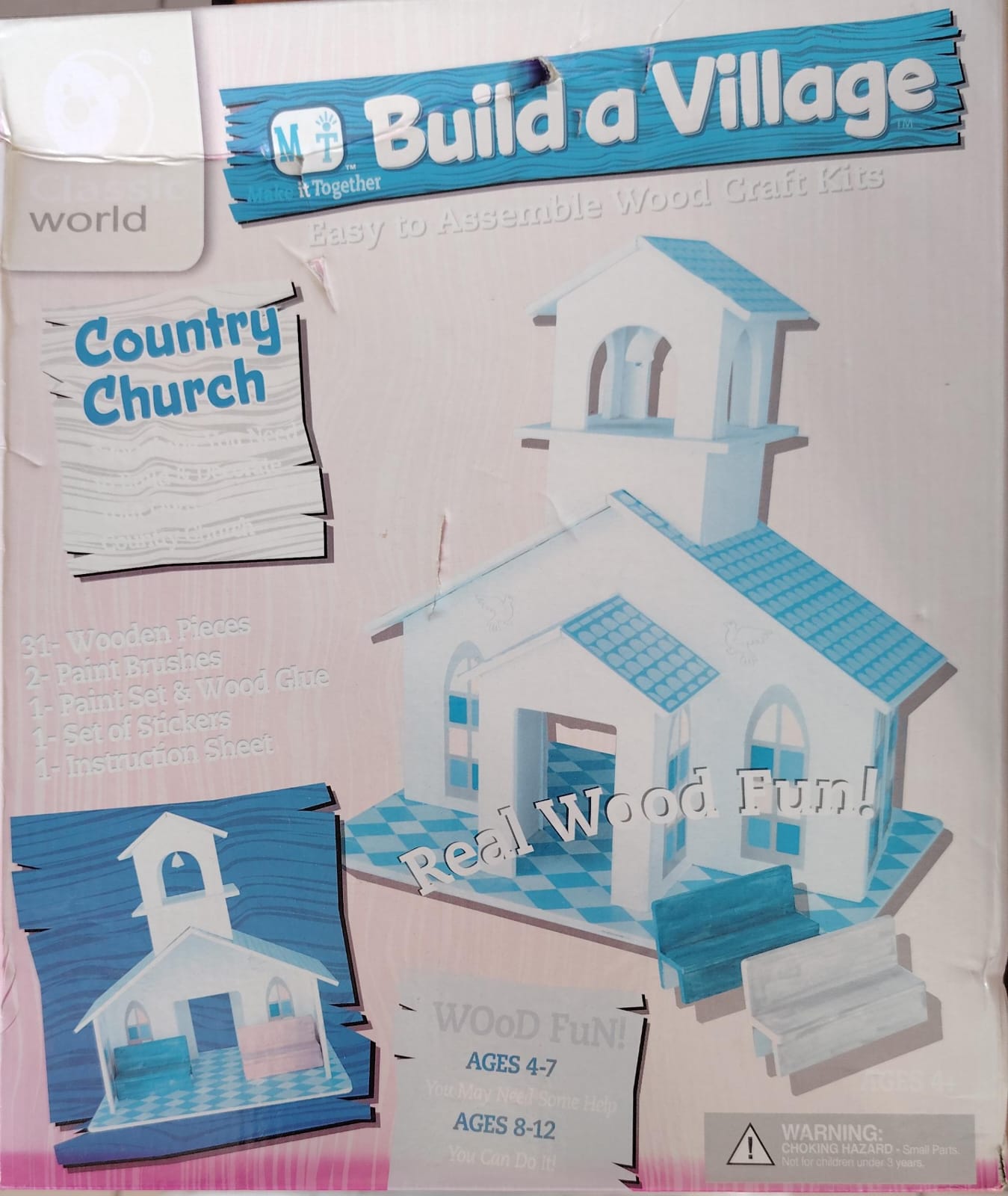 BUILD A VILLAGE REAL WOOD FUN