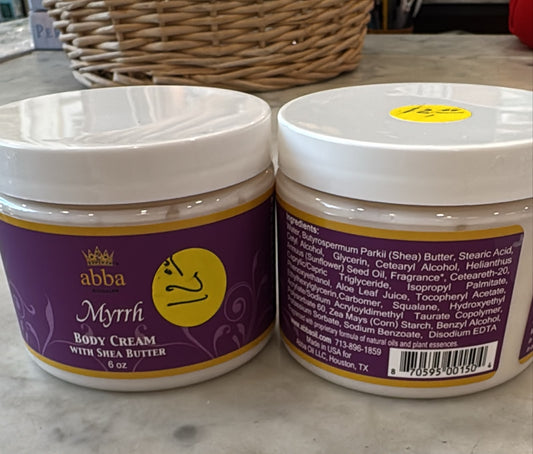 BODY CREAM WITH SHEA BUTTER MYRRH