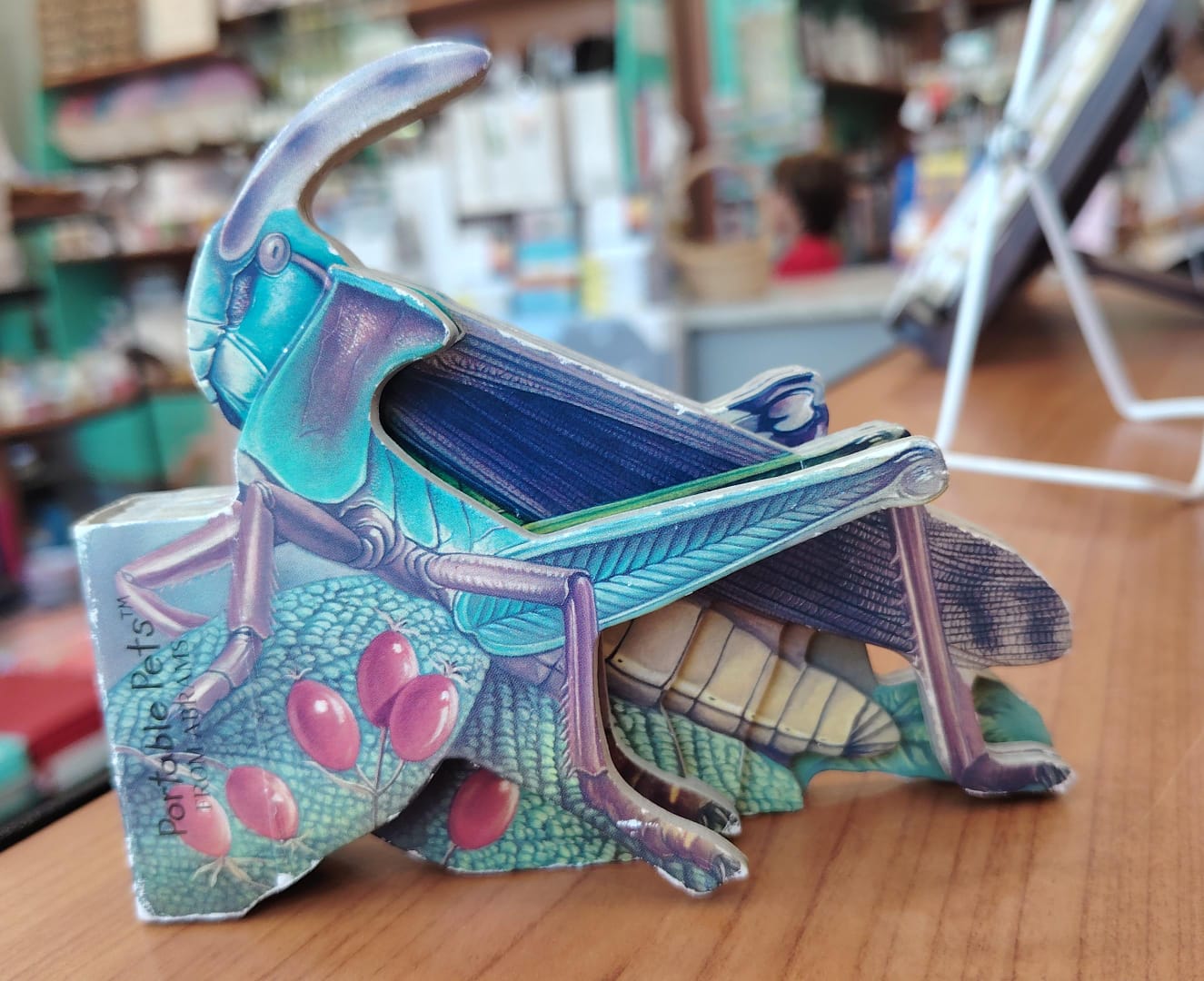 PORTABLE PETS EN FORMA DE GRILLO