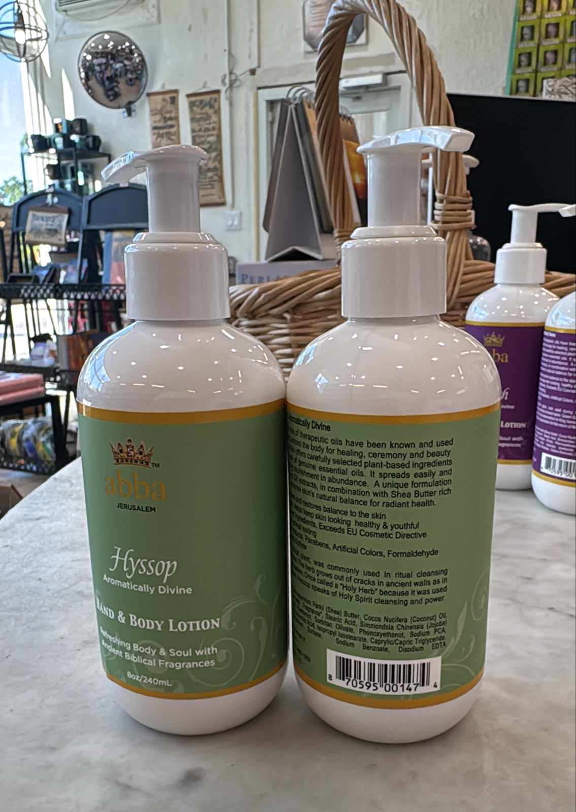 HAND & BODY LOTION HYSSOP