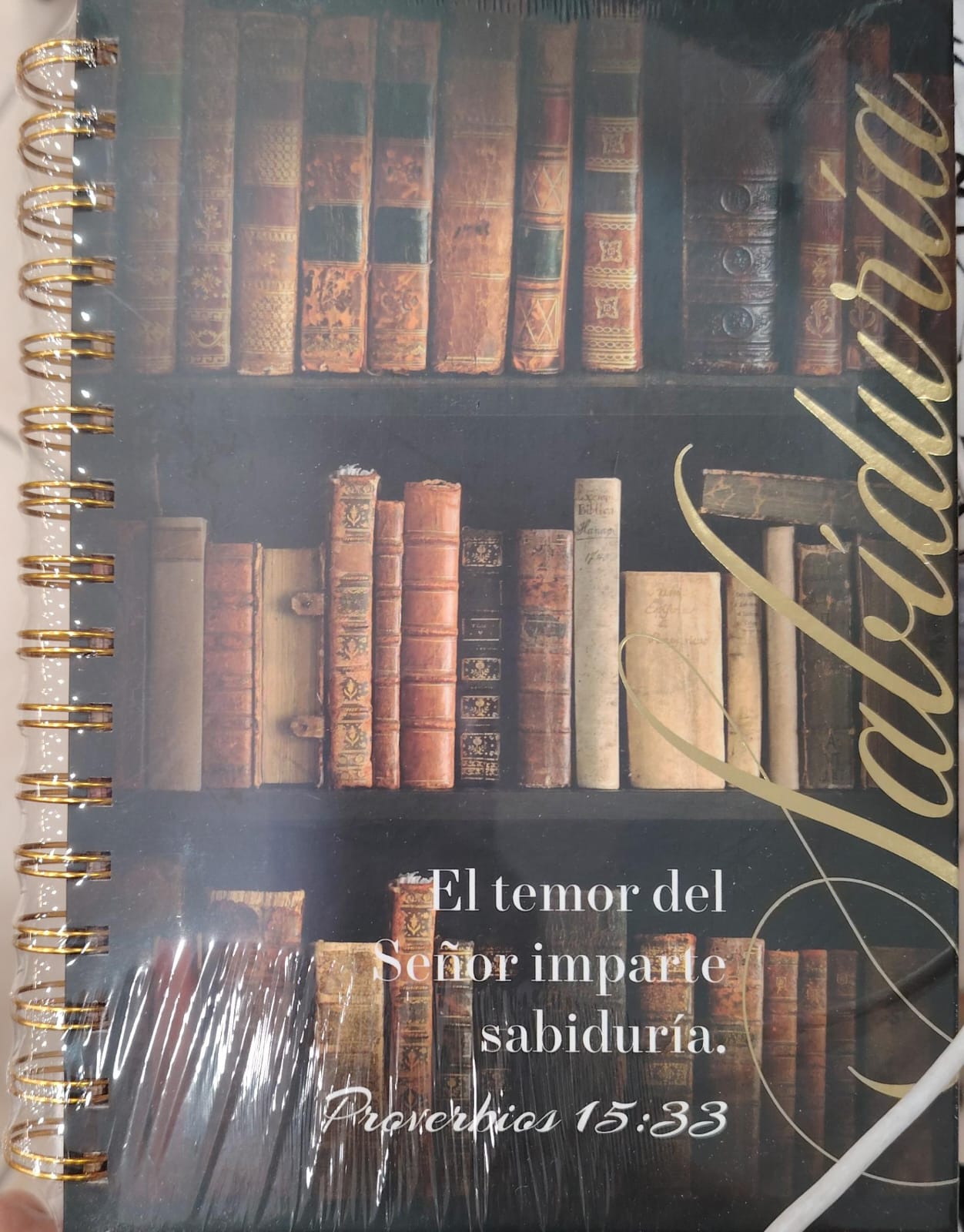 LIBRETAS DE APUNTES CON ESPIRAR CON MSM PROVERBIOS 15:33