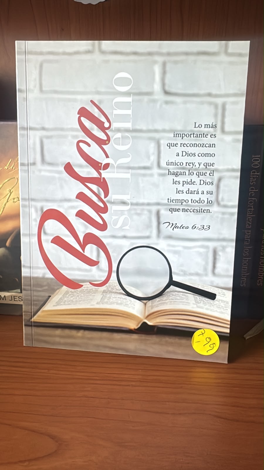 LIBRETAS DE APUNTES CON MSM MATEO 6:33