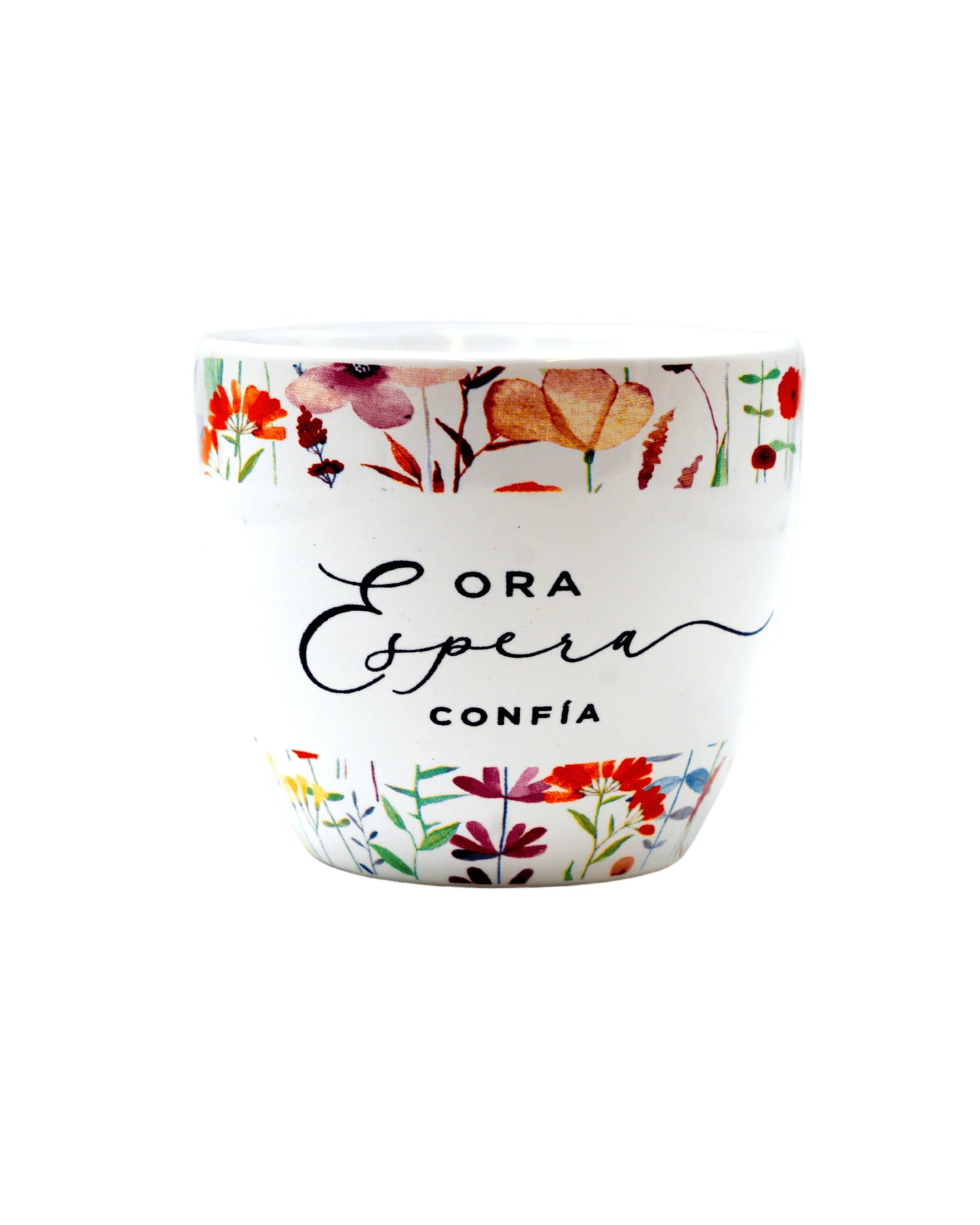 COLECCION ELEGANTE MICROWAVE SAFE ORA ESPERA Y CONFIA