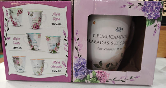 TAZA ERES UNA MUJER VALIOSA