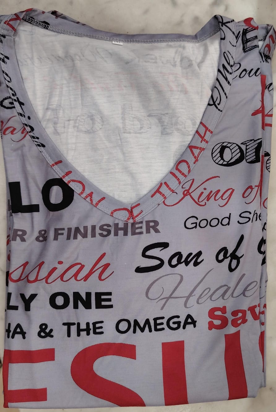 CAMISETAS NOMBRE DE JESUS