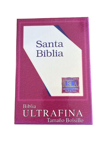 BIBLIA ULTRA FINA TAMAÑO BOLSILLO