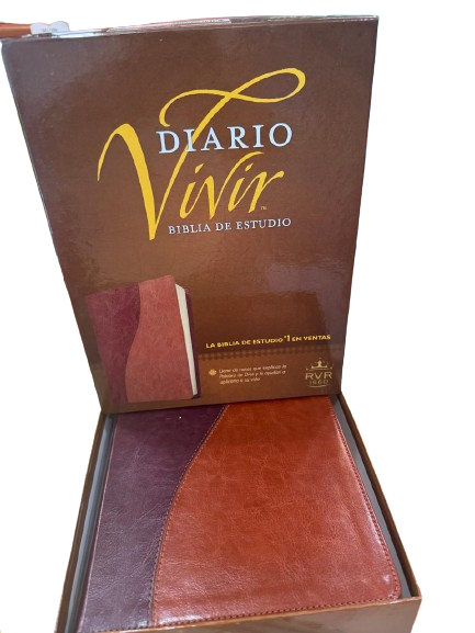 BIBLIA DE ESTUDIO DIARIO VIVIR SIN INDICE CAJA DURA