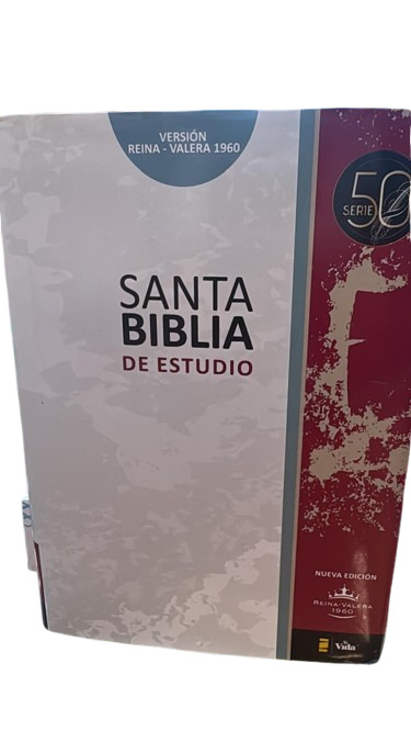 SANTA BIBLIA DE ESTUDIO CAJA DE CARTON
