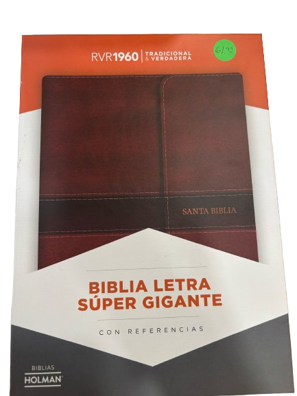 BIBLIA CAFE LETRA SUPER GIGANTE CON REFERENCIAS