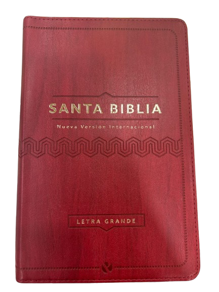 SANTA BIBLIA COLOR ROJO CON ZIPER