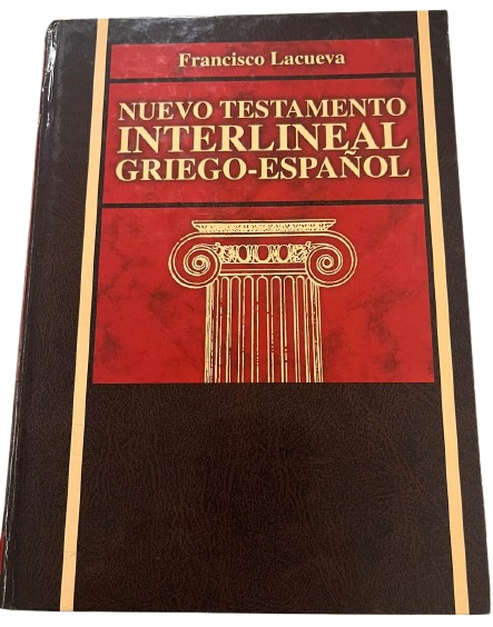 NUEVO TESTAMENTO INTERLINEAL GRIEGO ESPAÑOL