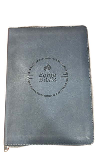 SANTA BIBLIA LETRA GRANDE COLOR GRIS