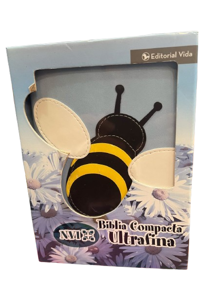 BIBLIA COMPACTA ULTRSAFINA NVI + ABEJA MAYA