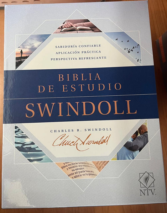 BIBLIA DE ESTUDIO SWINDOLL FILO DORADO SIN INDICE COLOR SENTI PIEL CAFE/CAFE CLARO