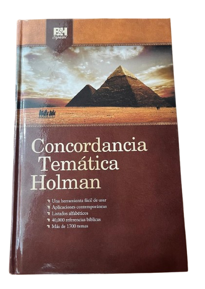 CONCORDANCIA TEMÁTICA HOLMAN / PASTA DURA COLOR CAFÉ