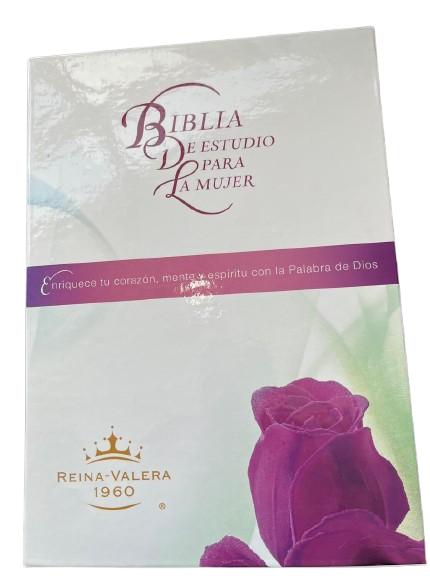 BIBLIA DE ESTUDIO PARA LA MUJER / REINA VALERA 1960 / CAJA DURA