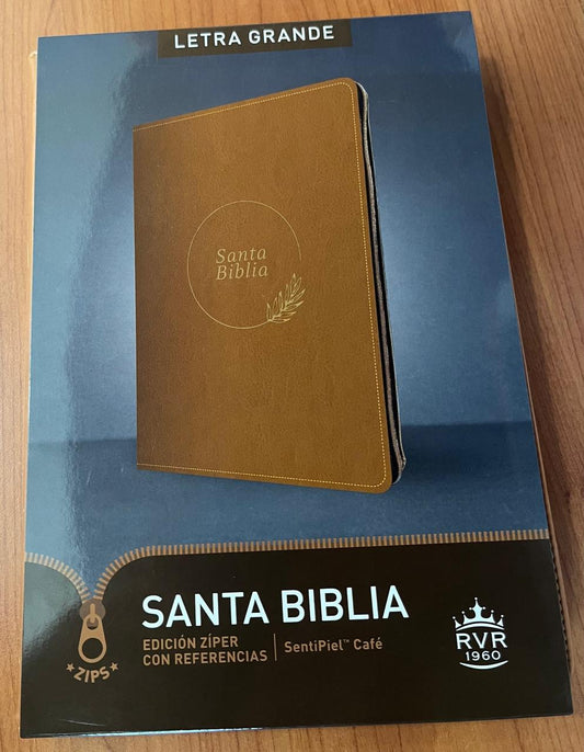 SANTA BIBLIA CON REFERENCIAS / SENTIPIEL CAFÉ / CON CIERRE