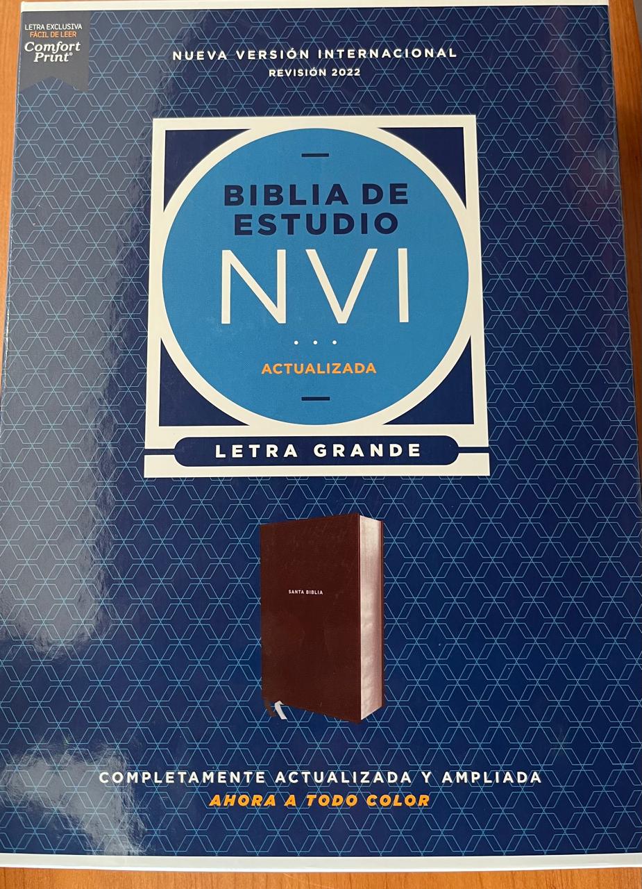 SANTA BIBLIA / NUEVA TRADUCCION VIVIENTE / CON INDICE / SENTIPIEL AZUL OSCURO