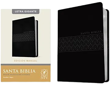 SANTA BIBLIA / NUEVA TRADUCCION VIVIENTE / SENTIPIEL NEGRA / SIN INDICE