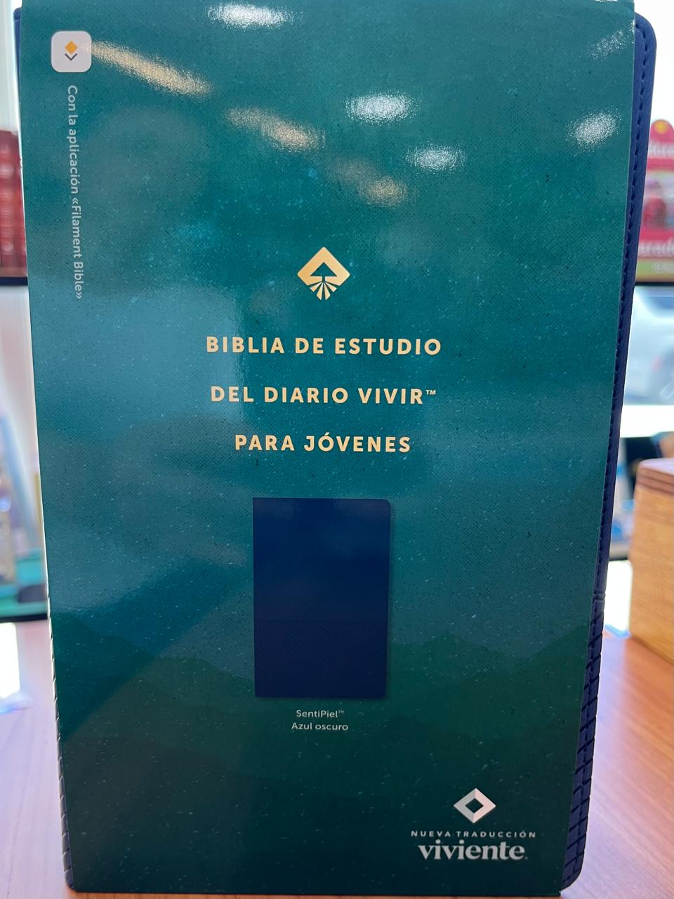 BIBLIA DE ESTUDIO DEL DIARIO VIVIR PARA JOVENES ROSADA SD