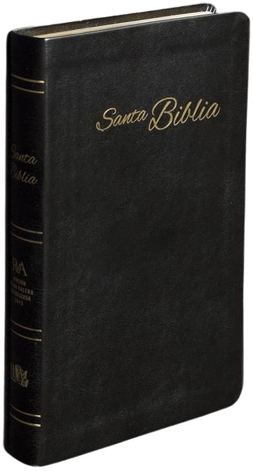 SANTA BIBLIA REINA VALERA ACTUALIZADA 2015 COLOR NEGRA / BLANCA