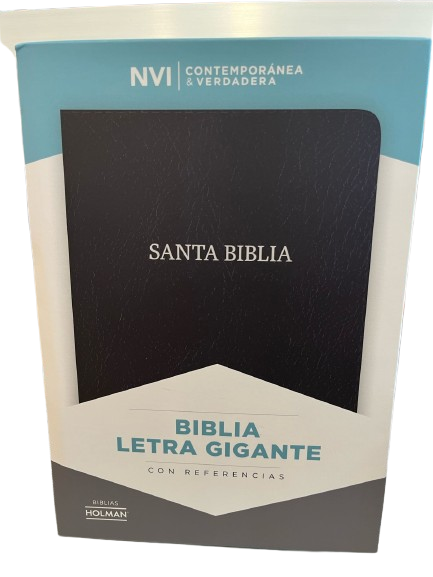 SANTA BIBLIA LETRA GIGANTE CON REFERENCIA