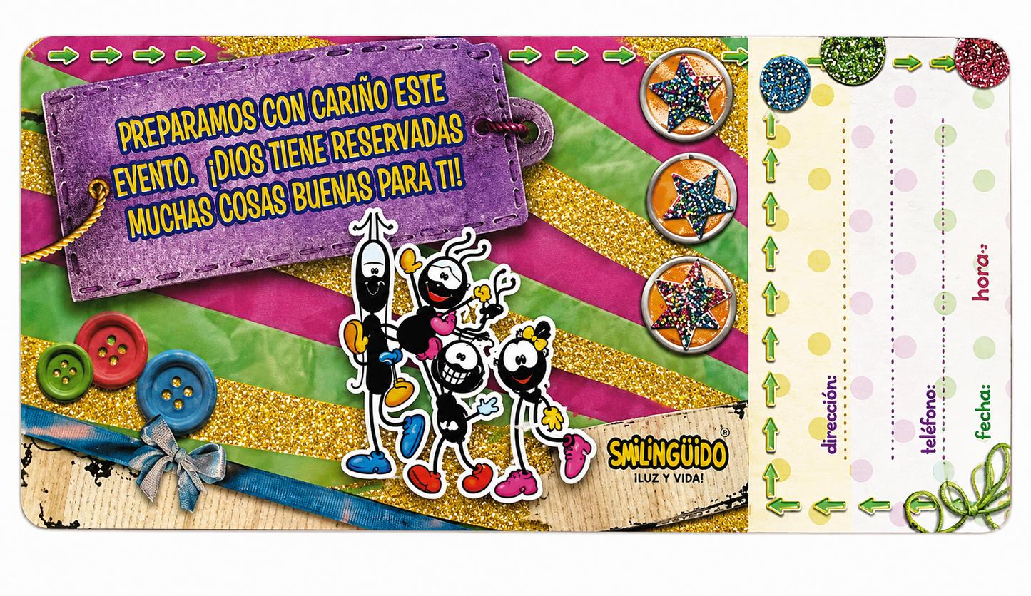 Invitaciones/tarjetas de evento "Dios tiene reservadas muchas cosas buenas para ti!"